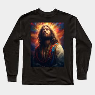 Portrait of Jesus of Nazareth Long Sleeve T-Shirt